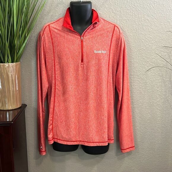 Antigua Other - MS16 Antigua raider golf long sleeve half zip shirt